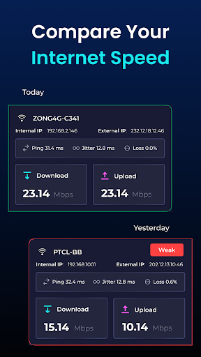 WiFi Analizörü Hız Test Cihazı ekran görüntüsü