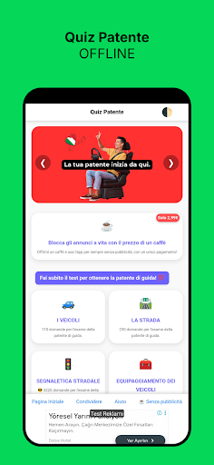 Quiz Patente 2026 Offline ekran görüntüsü