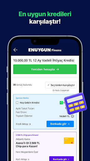 ENUYGUN Finans: Kredi Mevduat ekran görüntüsü