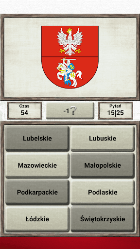Geografia Polski - Quiz Gra ekran görüntüsü