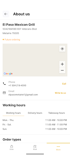 El Paso Mexican Grill ekran görüntüsü