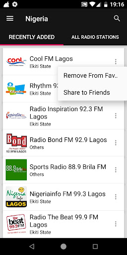 Nigerian Radio Stations ekran görüntüsü