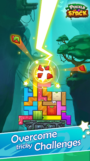 Puzzle Stack: Fruit Tower ekran görüntüsü