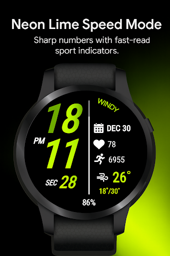 Sport Digital Edge WatchFace ekran görüntüsü