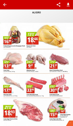 Aligro Actions Aktuelles Prosp ekran görüntüsü