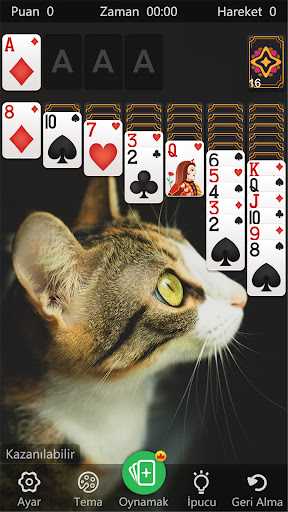 Solitaire Klasik Klondike ekran görüntüsü