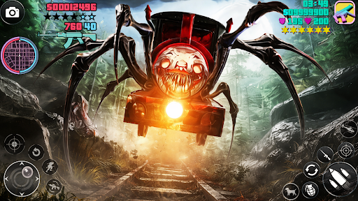 Monster Spider Train Survival ekran görüntüsü