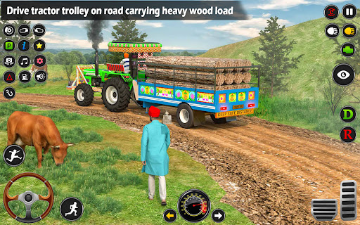 Farm Tractor Farming Games 3D ekran görüntüsü