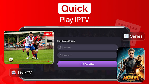 Vision IPTV Player - Smart TV ekran görüntüsü