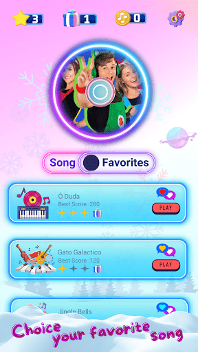 Gato Galactico Piano Game ekran görüntüsü