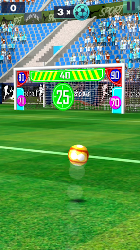 3D Serbest Vuruş Futbolu ekran görüntüsü