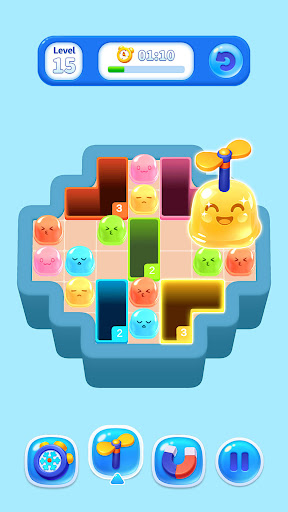 Drop the Jelly: Color Block ekran görüntüsü