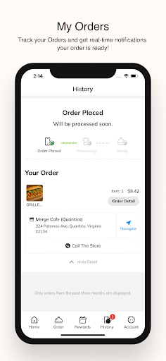 Merge Cafe VA ekran görüntüsü