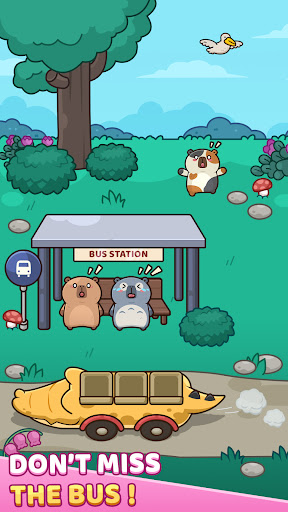 Capybara Out: Bus Jam Puzzle ekran görüntüsü