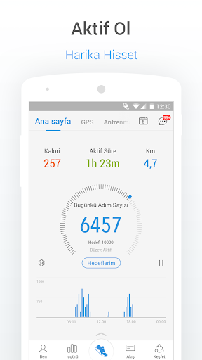Pacer Pedometre ve Adım Sayar ekran görüntüsü