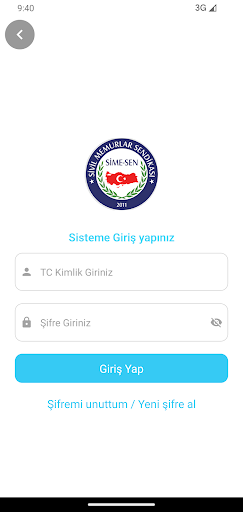Sivil Memurlar Sendikası ekran görüntüsü