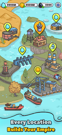 Water Tycoon: Idle Factory Inc ekran görüntüsü