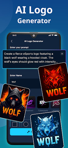 AI Esports Logo Maker ekran görüntüsü