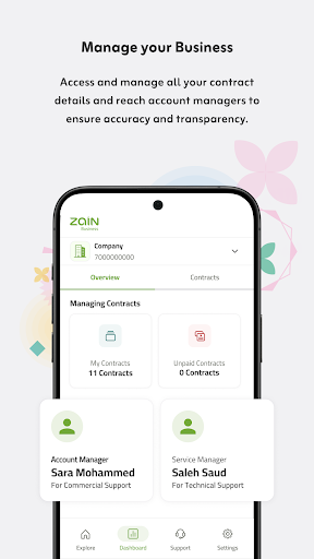 Zain Business ekran görüntüsü