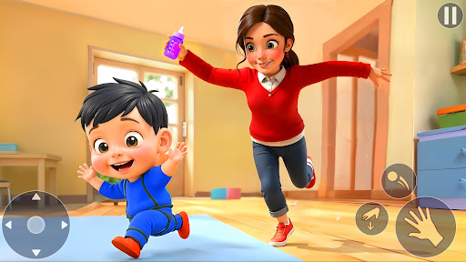 Mutlu Anne Simülatörü Oyunu 3D ekran görüntüsü