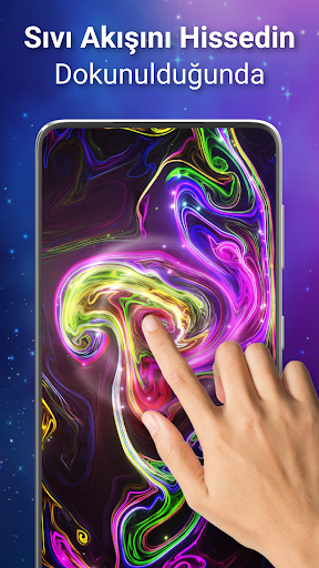 Magic Fluid live wallpaper 4D ekran görüntüsü