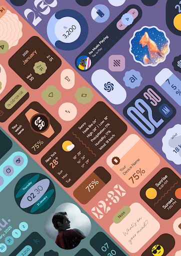Material You Widgets ekran görüntüsü