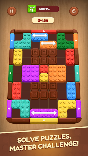 Wooden Slide: Block Escape ekran görüntüsü