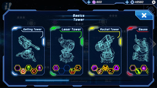 Sci-Fi Tower Defense Module TD ekran görüntüsü