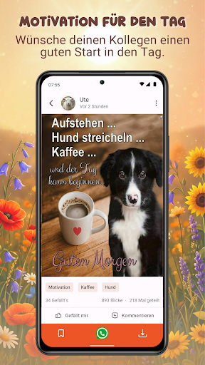 MoinMoin: Guten Morgen Sprüche ekran görüntüsü