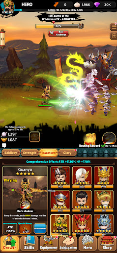 AFK Three Kingdoms : idle RPG ekran görüntüsü