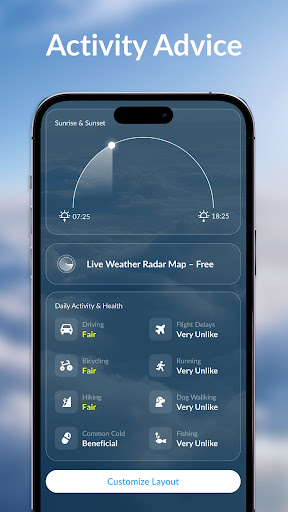 Live Weather: Real & Forecast ekran görüntüsü