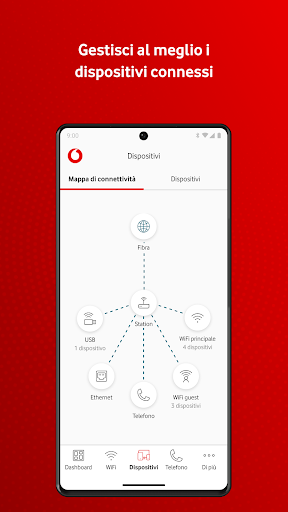 Vodafone Station App ekran görüntüsü