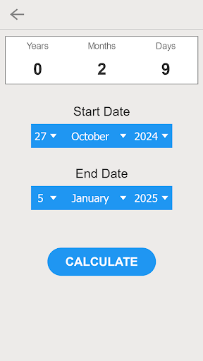 Age Calculator Calendar Pro ekran görüntüsü