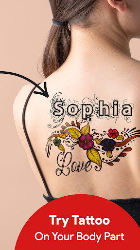 Stylish Fonts Tattoo on Body ekran görüntüsü