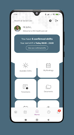 INA Healthcare App ekran görüntüsü