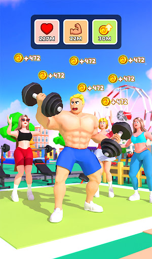 Gym Idle Clicker: Fitness Hero ekran görüntüsü
