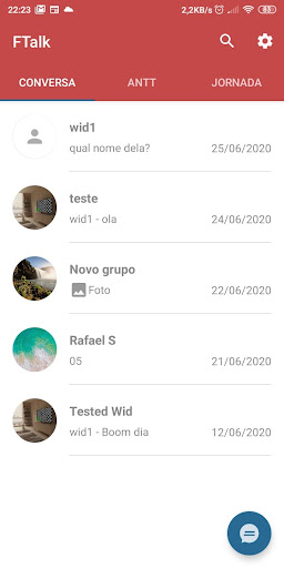 F/Talk ekran görüntüsü