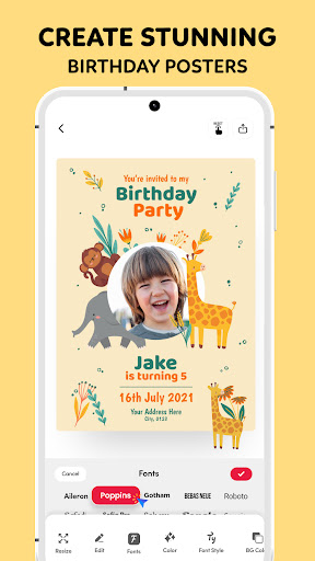 Poster Maker - AI Flyer Design ekran görüntüsü