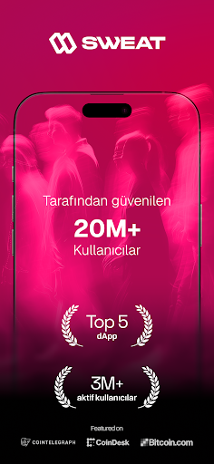Sweat Wallet:Sizi ödüllendirir ekran görüntüsü