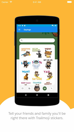 Trailmoji ekran görüntüsü