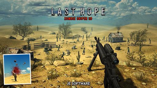 Last Hope - Zombie Sniper 3D ekran görüntüsü