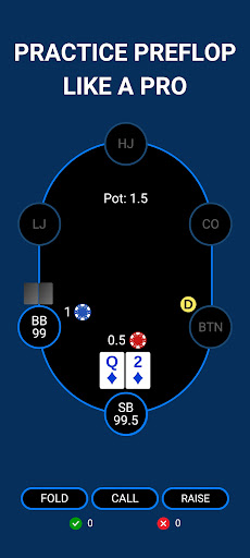 Poker Trainer - Learn poker ekran görüntüsü