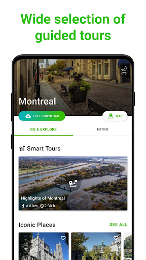 Montreal Tour Guide:SmartGuide ekran görüntüsü