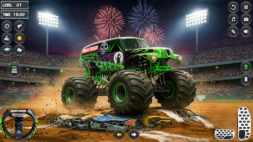 Monster Truck 4x4 Derby Game ekran görüntüsü