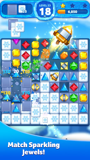Jewel Ice Mania:Match 3 Puzzle ekran görüntüsü