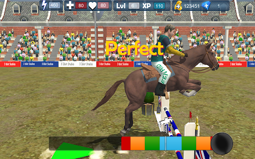 Horse Racing World Jumping 3D ekran görüntüsü