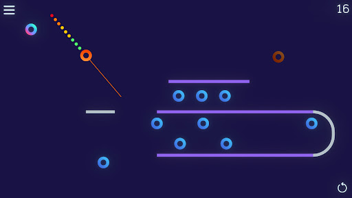 Trikky - Trickshot puzzle ekran görüntüsü