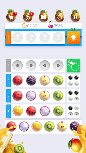 Code Breaker : Fruits edition ekran görüntüsü