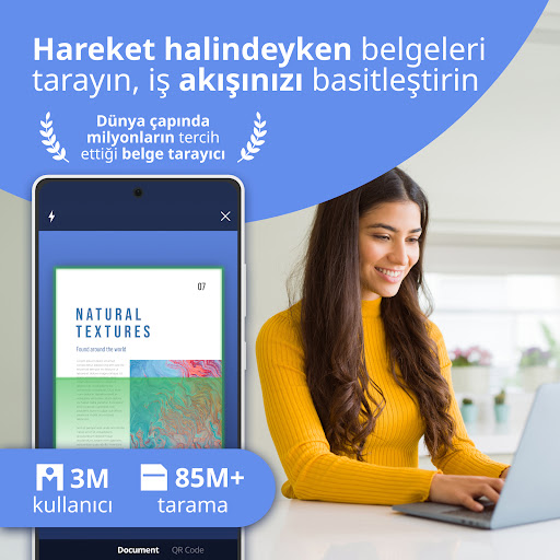 Scan Shot: Belge tarayıcı pdf ekran görüntüsü