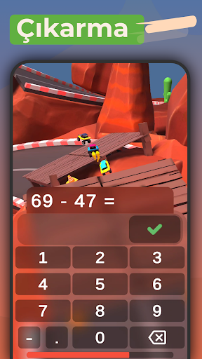 Matematik Yarışı 3D ekran görüntüsü